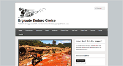 Desktop Screenshot of ergraute-enduro-greise.de